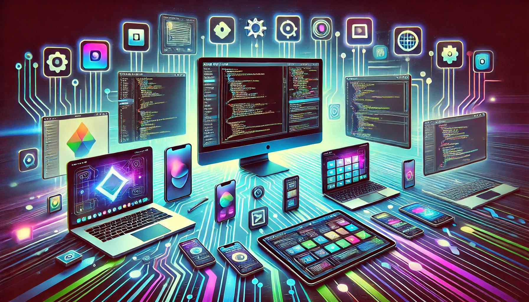 Comparison chart showcasing various VS Code alternatives, highlighting features and platform compatibility.